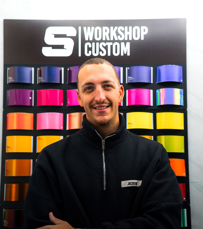 Jason Sunier, fondateur de S Workshop Custom